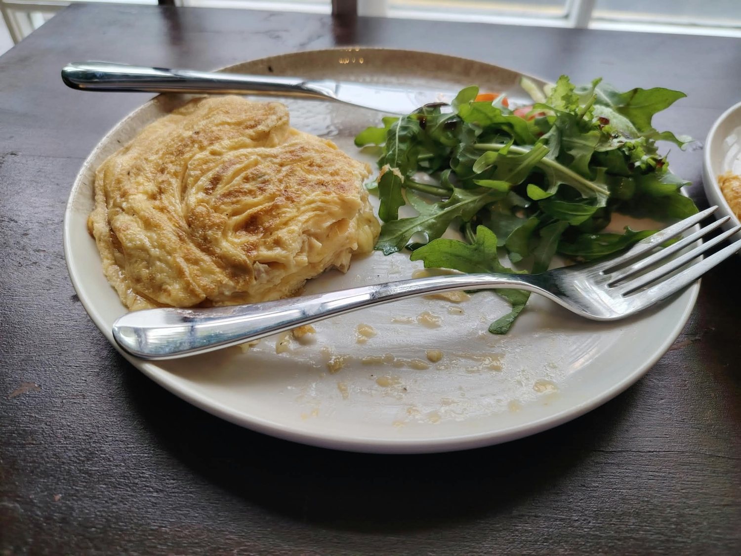 Freshly filled croissant at Cosy Cafe and Kitchen